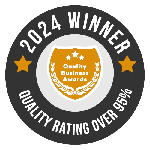 Quality Business Awards winner badge
